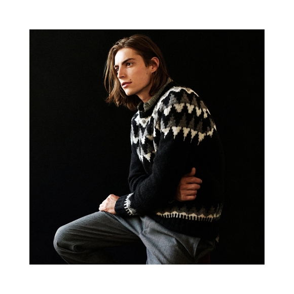 Club Monaco Other - Club Monaco Fair Isle Jacquard Crew Sweater